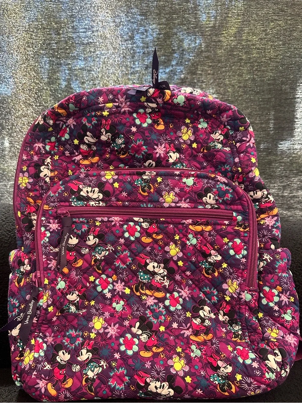Vera Bradley x Disney “Mickey and Minnie’s Flirty Floral” backpack